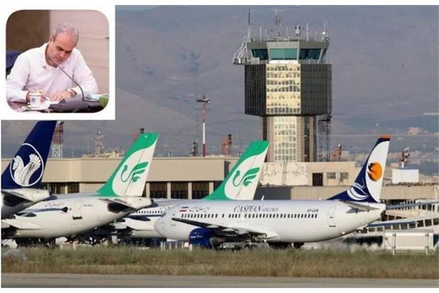 توقف پروازهای فرودگاه مهرآباد امام خمینی